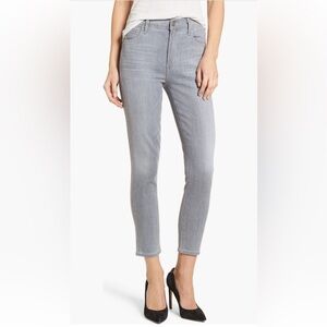 High rise rocket crop skinny jeans